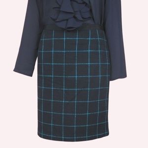 Banana Republic Textured Pencil Skirt 100% Cotton